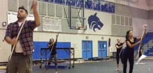 Lobo color guard readies for winter season
