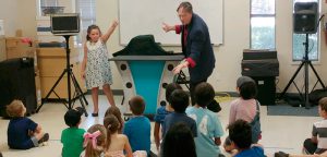 Making magic at the Buda Library