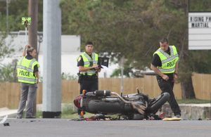 Motorcyclist airlifted to hospital after major collision in Kyle