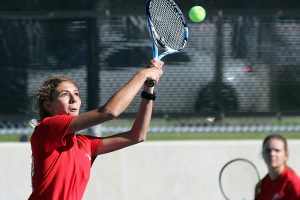 Tiger tennis heads to second round in playoffs