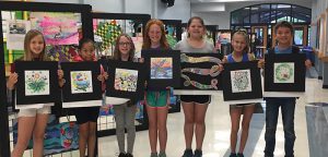 Walnut Springs students honored in state contest