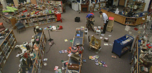 Clean up begins after vandalism at Carpenter Hill