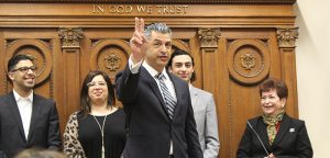 Becerra sworn in as new County Judge
