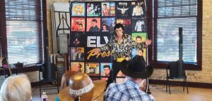 Elvis shakes it up at Kyle Area Senior Zone