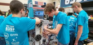 DS robotics team is serious about their games