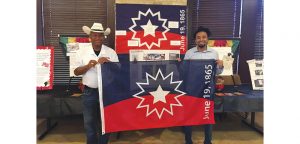 Kyle Area Senior Zone celebrates with flag raising
