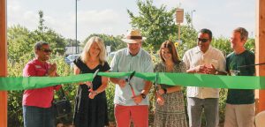 CTX Food Bank cuts ribbon on Garden Center