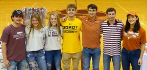 Tiger athletes sign letters of intent