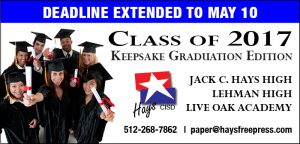 Last chance to be in the Class of 2017 Graduation Edition
