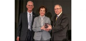 Hays County Historical Commission Chair Kate Johnson given Leadership Award