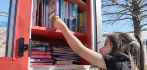 Kyle adds four Little Free Libraries to city parks
