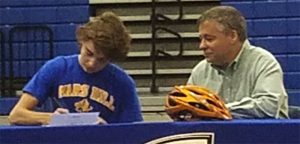 Lobo signs scholarship for cycling team
