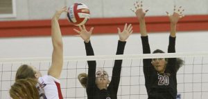 Lady Tigers net five set win over Tivy Antlers