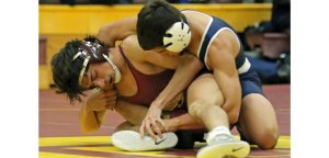 Tiger wrestler Thrasher comes out on top in Thursday match