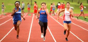 Lady Rebel runners steal the show at District