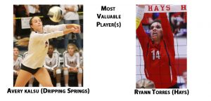 All Hays Free Press/News-Dispatch Volleyball Team