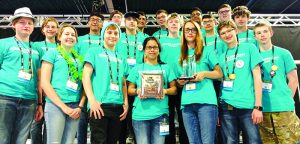 Tiger robotics team inspires at world championships