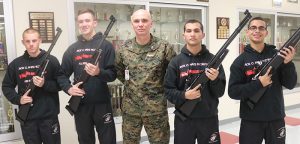 Rebel rifle team earns top marks