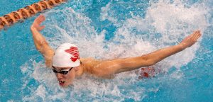 Brown does swimmingly at state competition