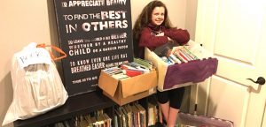 Local student turns the page on book drive