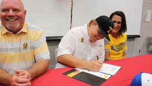 Rebs’ Irby signs Letter of Intent with TLU