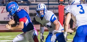 Rebels crush Leander Lions 43-0 to keep playoff dreams alive