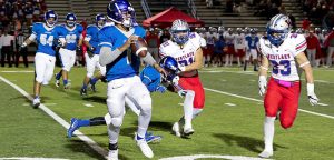 State-ranked Chaps clobber Lobos 56-7