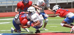 Rebel football to fill gaps during preseason practices