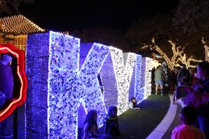 Downtown Kyle lights up