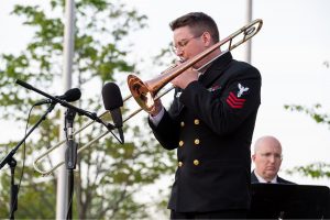 DSHS alumnus returns home in Navy Band Commodores