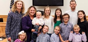 Family of 12 opens their hearts and home