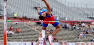 Hays High’s Boudoin breaks 38 year high jump record