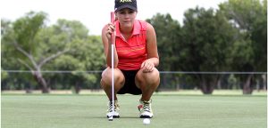 Hays alumna McCurdy works  to earn LPGA