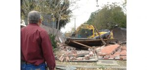 Piece of Buda history collapses into rubble