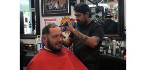 Barbershop provides free haircuts for first responders