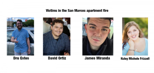 Officials identify four victims in deadly San Marcos fire