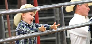 Getting rowdy at the rodeo