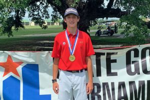Wimberley earns gold in state golf
