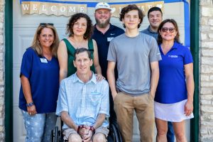 Local paralyzed Buda resident receives a home remodel from Austin National Association of the Remodeling Industry at no cost
