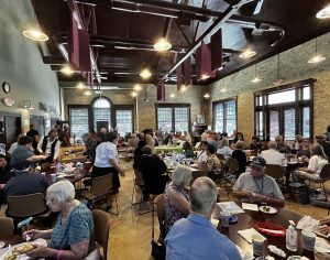 Kyle Area Senior Zone held a lunch with the council to provide updates on the senior center