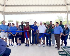 Buda celebrates opening of pavilion