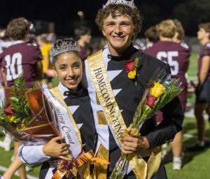 Dripping Springs High School crowns Homecoming King and Queen