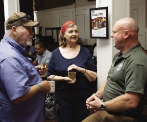 Community celebrates National Coffee with a Cop Day