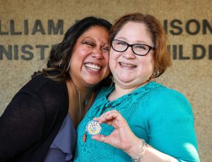 Hays CISD receptionist receives Coin of Excellence