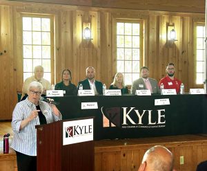 Kyle candidates speak at annual forum
