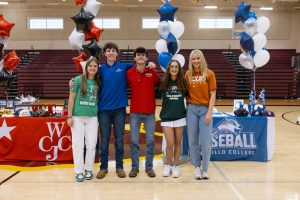 Dripping Springs High School student athletes sign National Letters of Intent