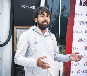 XCharge cuts ribbon in Kyle