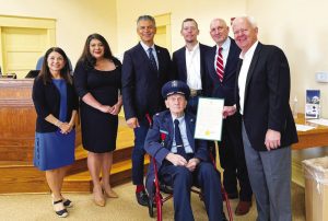Hays County Commissioners Court recognizes local veteran