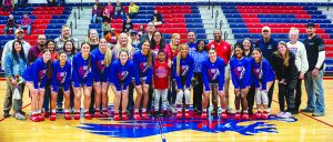 Hawks girls basketball overcomes Lockhart Lions
