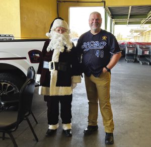 Brown Santa hosts toy drive